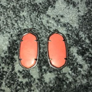 Coral Kendra Scott Danielle earrings